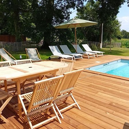 Maison Neuve Avec Piscine Chauffee, 4 Kms De Contis Plage Saint-Julien-en-Born Eksteriør bilde