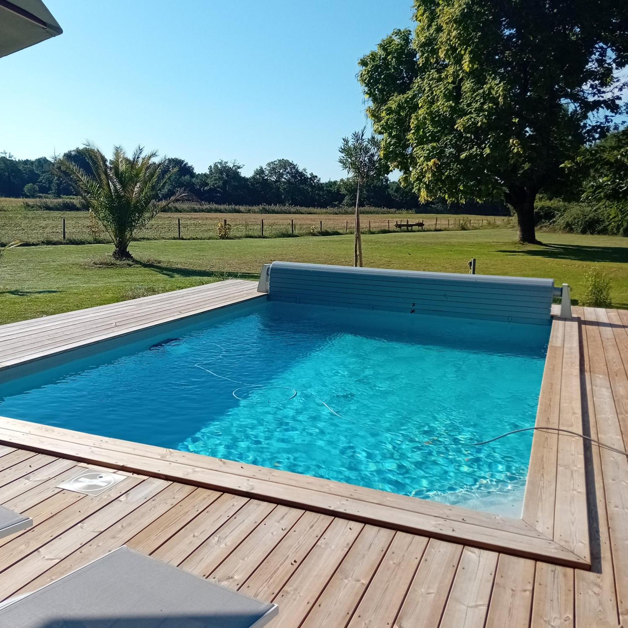 Maison Neuve Avec Piscine Chauffee, 4 Kms De Contis Plage Saint-Julien-en-Born Eksteriør bilde